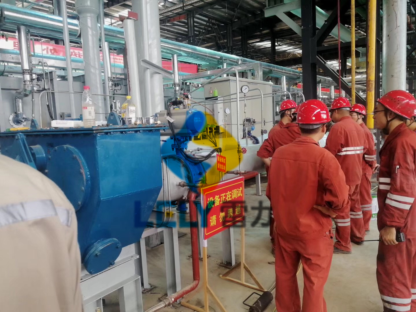 雷力閥門遙祝湖南漣鋼熱處理板廠二期工程全線提前完工